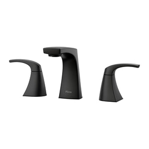 Pfister Karci Widespread Faucet in Black