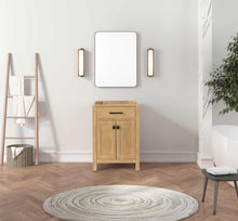 Load image into Gallery viewer, London 24 Inch- Single Bathroom Vanity in Desert Oak