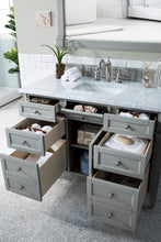 Load image into Gallery viewer, Brittany 48&quot; Urban Gray Single Vanity w/ 3 CM Carrara Marble Top