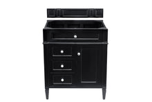 Load image into Gallery viewer, Brittany 30&quot; Single Vanity, Black Onyx