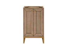 Load image into Gallery viewer, Chianti 20&quot; Single Vanity Cabinet, Whitewashed Walnut, Radiant Gold