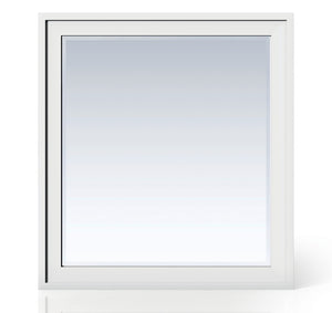 Bathroom Vanities Outlet Atlanta Renovate for LessAddison 36" Rectangular Mirror, Glossy White