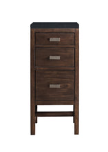 Load image into Gallery viewer, Addison 15&quot;  Base Cabinet w/ Drawers, Mid Century Acacia w/ 3 CM Charcoal Soapstone Quartz Top