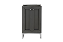Load image into Gallery viewer, Chianti 20&quot; Single Vanity Cabinet, Mineral Grey, Brushed Nickel