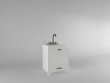 Load image into Gallery viewer, Windsor 29.5 in All Wood Vanity in Bright White - Cabinet Only