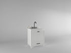 Windsor 29.5 in All Wood Vanity in Bright White - Cabinet Only ER VANITIES