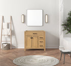 London 35.5 Inch- Single Bathroom Vanity in Desert Oak