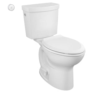 American Standard Cadet Touchless 2-piece 1.28 GPF  Elongated Toilet in White