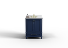 Windsor 29.5 in All Wood Vanity in Navy Blue - Cabinet Only