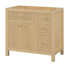 Load image into Gallery viewer, Bristol 35.5 in. All Wood Vanity in Natural White Ash - Cabinet Only