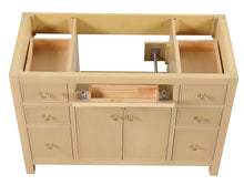 Load image into Gallery viewer, Bristol 47.5 in. All Wood Vanity in Natural White Ash - Cabinet Only