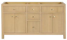 Load image into Gallery viewer, Bristol 59.5 in. Double Sink All Wood Vanity in Natural White Ash - Cabinet Only