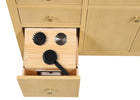 Bristol 59.5 in. Single Sink All Wood Vanity in Natural White Ash - Cabinet Only