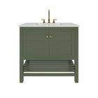 Nearmé Dallas 35.5 Inch Bathroom Vanity in Sage- Cabinet Only