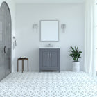 Kennesaw 29.5 inch Bathroom Vanity in Charcoal- Cabinet Only