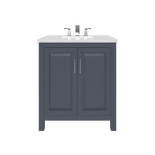 Load image into Gallery viewer, Kennesaw 29.5 inch Bathroom Vanity in Charcoal- Cabinet Only