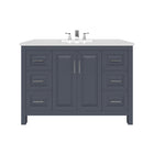 Kennesaw 47.5 inch Bathroom Vanity in Charcoal- Cabinet Only