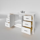 Kennesaw 59.5 inch Single Bathroom Vanity in White- Cabinet Only