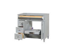 Load image into Gallery viewer, Kensington 35.5 Left in All Wood Vanity in Metal Gray - Cabinet Only ER VANITIES