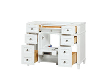 Load image into Gallery viewer, Kensington 41.5 in All Wood Vanity in Bright White - Cabinet Only ER VANITIES