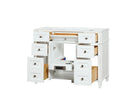 Kensington 41.5 in All Wood Vanity in Bright White - Cabinet Only ER VANITIES