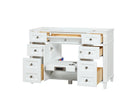Kensington 48 in Solid Wood Vanity in Bright White - Cabinet Only Ethan Roth