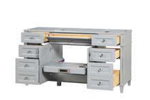 Load image into Gallery viewer, Kensington 59.5 Single in All Wood Vanity in Metal Gray - Cabinet Only ER VANITIES