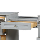 Copy of Kensington 23" Bridge Drawer in Metal Gray - Cabinet Only Ethan Roth