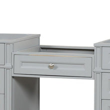Load image into Gallery viewer, Kensington 23" Bridge Drawer in Metal Gray - Cabinet Only ER VANITIES