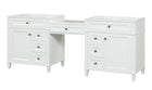 Kensington 84 in Solid Wood Vanity in White - Cabinet Only Ethan Roth