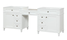 Load image into Gallery viewer, Kensington 84 in All Wood Vanity in White - Cabinet Only ER VANITIES