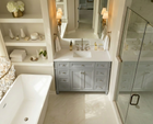 Kensington 41.5 in Solid All Vanity in Metal Gray - Cabinet Only SFD