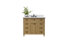 Load image into Gallery viewer, Kensington 41.5 in All Wood Vanity in Desert Oak - Cabinet Only