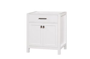 Ethan Roth London 30 Inch- Single Bathroom Vanity in Bright White Ethan Roth