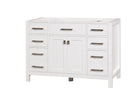 Ethan Roth London 48 Inch- Single Bathroom Vanity in Bright White Ethan Roth