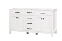 Load image into Gallery viewer, Ethan Roth London 60 Inch- Double Bathroom Vanity in Bright White Ethan Roth