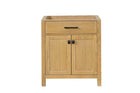 London 29.5 Inch- Single Bathroom Vanity in Desert Oak