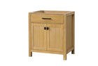 London 29.5 Inch- Single Bathroom Vanity in Desert Oak