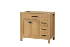 London 35.5 Inch- Single Bathroom Vanity in Desert Oak