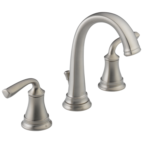 Delta Porter 8 in. Widespread 2-Handle Bathroom Faucet in Brushed Nickel 2024