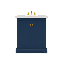 Load image into Gallery viewer, Marietta 29.5 inch Bathroom Vanity in Blue- Cabinet Only