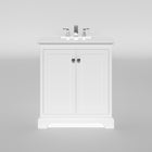 Marietta 29.5 inch Bathroom Vanity in White- Cabinet Only