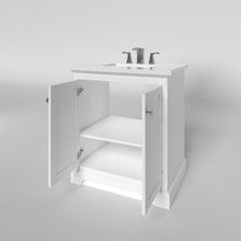 Load image into Gallery viewer, Marietta 29.5 inch Bathroom Vanity in White- Cabinet Only