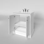 Marietta 29.5 inch Bathroom Vanity in White- Cabinet Only