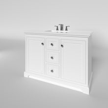 Load image into Gallery viewer, Marietta 47.5 inch Single or Double Bathroom Vanity in White- Cabinet Only