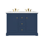 Marietta 41.5 inch Single Bathroom Vanity in Dark Blue - Cabinet Only