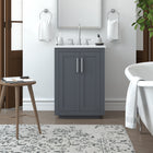 Nearmé Miami 23.5 Inch Bathroom Vanity- Gray Wyndham Collection Miranda
