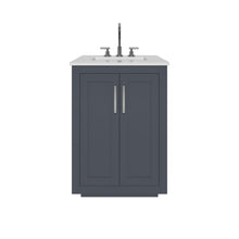 Load image into Gallery viewer, Nearmé Miami 23.5 Inch Bathroom Vanity in Grey- Cabinet Only Nearmé