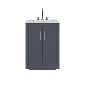 Nearmé Miami 23.5 Inch Bathroom Vanity in Grey- Cabinet Only Nearmé