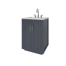 Load image into Gallery viewer, Nearmé Miami 23.5 Inch Bathroom Vanity in Grey- Cabinet Only Nearmé